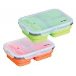 Bote  lunch pliable en silicone klausberg kb - 7024