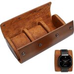 Jamais utilis]bote de montre - 3 fentes tui de montre en cuir bote de rangement de montre montre ...