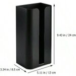 Bo�te � mouchoirs murale en acier au carbone, porte - papier hygi�nique, distributeur de papier hygi�nique, ...