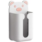 Bo�te � mouchoirs bo�te � mouchoirs en plastique moderne fix�e au mur porte - distributeur de mouchoirs ...