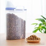 Boîtes à nourriture pour chien, récipients de stockage hermétiques, food container avec gobelet doseur ... Boîtes à nourriture pour chien, récipients de stockage hermétiques, food container avec gobelet doseur ...