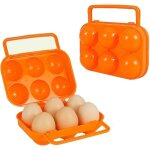 Boite a oeufs, 6 grille boite oeuf en plastiqu, bo�te de voyage aux oeufs, bo�te � oeufs portable, bo�te ...