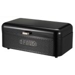 Bote  pain en acier avec couvercle metlex mx - 1612bl
