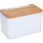 Boîte À pain avec planche blanche kinghoff kh - 1072 Boîte À pain avec planche blanche kinghoff kh - 1072
