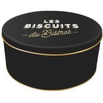 Boite de rangement � biscuits en m�tal au bistrot biscuits