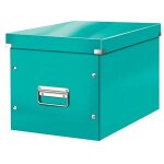 Bo�te de rangement carton leitz click & store wow cube format l menthe