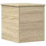 Bo�te de rangement?coffre de rangement ch�ne sonoma 30x35x35 cm bois d'ing�nierie cfw286848