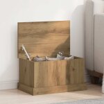 Bo�tes de rangement - coffre de rangement - stockage rangement ch�ne artisanal 30x50x28 cm bois ing�nierie ...