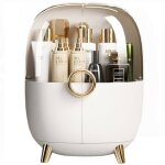 Bo�te de rangement pour cosm�tiques et bijoux eve (blanc)