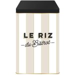 Boite de rangement en mtal au bistrot riz
