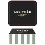 Boite de rangement en mtal au bistrot th