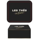 Boite de rangement en mtal au bistrot th