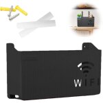 Bote de rangement murale pour routeur wifi des cbles, support mural, tagre flottante, wifi support ...