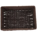 Bote de rangement panier de rangement en osier tagre de bureau panier tiss panier de table support ...