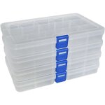 Alovez - bote de rangement en plastique  compartiments rglables, bote d'assortiment, bote  bijoux, ...