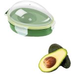 Bo�te de rangement en plastique transparent pour avocats, r�frig�rateur, fruits et avocats, pour la maison ...
