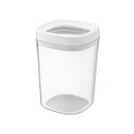 Kadax - bote de rangement transparente en plastique avec couvercle pour farine, crales, sucre et ptes ...
