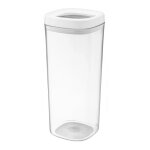 Kadax - bote de rangement transparente en plastique avec couvercle pour farine, crales, sucre et ptes ...