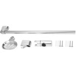 Avec bo�te � savon g1 / 2  barre coulissante murale, support de pomme de douche, salle de poche pour ...