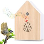 Bo�te � sons naturels avec chants d'oiseaux, bo�te � d�tecteur de mouvement avec support mural bo�te ...