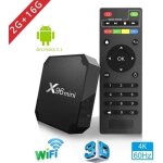 Botier dcodeur tv x96 mini - amlogic s905w quad core - 2go 16go - 4k 1080p - wifi