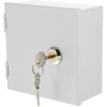 Bo�tier �tanche acier inoxydable pour prises �lectriques ext�rieures avec serrure et cl� protection vol ...