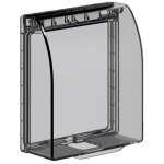 Botier tanche plastique interrupteur mural - dissimul cache - bote eau couvercle prise pour courant ...