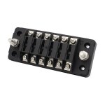 Boitier fusible 12v auto 6 voies boite fusible pour ato / atc 1 - 20a fusible connecteur  vis porte ...