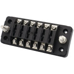 Boitier fusible 12v auto 6 voies boite fusible pour ato / atc 1 - 20a fusible connecteur � vis porte ...