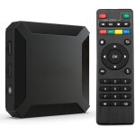 Boitier iptv, lecteur multimdia de diffusion en continu smart android 10. 0, 2go ram 16go rom, boitier ...