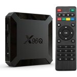 Boitier iptv tv box android 10. 0 x96q tv box h616 quad core 1go de ram 8 go de rom 4k wifi 2. 4ghz smart ...