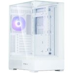Botier pc - zalman - p40 prism - sans alimentation - moyen tour - format atx - blanc