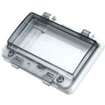Bo�tier de protection transparent pour disjoncteur mural int�rieur 5 voies