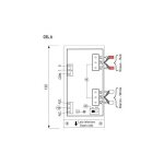 Cela - bo�tier raccordement des photo - cellules - 80ma 24v - ditec