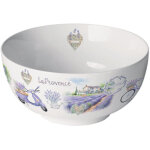 Bol blanc en porcelaine balade en provence