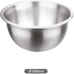 Bol doseur en acier inoxydable �18cm