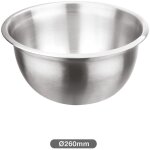 Bol doseur en acier inoxydable 26cm