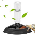 Bol d'eau pour tortue, bol d'alimentation pour tortue, bol d'alimentation pour reptile, bol d'eau, mangeoire ...
