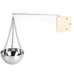 Bol d'herbes de sauna durable, bol de sauna en acier bol d'arme de sauna tasse bol d'huile essentielle ...