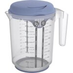 Bol mlangeur rotho fresh avec couvercle anti - claboussures 1, 5 l horizon blue