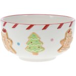 Bol avec motif de nol gingerbread, 14 cm