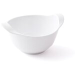 Bol � oreille en m�lamine - blanc - standard