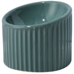 Bols surlevs inclins pour chien et chat, bols surlevs en cramique pour chat, bol d'alimentation ...