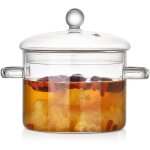 Bol en verre de 1300 ml avec couvercle, saladier, bol de service, bol  fruits, bol  dessert, verre ...