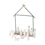Cr�che de no�l minimaliste natos, 11 figurines.