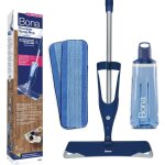 Bona - balai spray - nettoyant pour parquets - 2 pads en microfibre