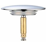 Bonde de baignoire, bonde de baignoire universelle  double joint, rglable en hauteur 70 mm, bonde de ...
