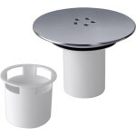 Bonde douche 90 mm / 115mm bonde de douche, siphon douche, capot bonde douche interchangeable chrom�, ...