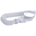 Bonde de douche 90 mm, extra plat, trou de vidange pour bac de douche, siphon avec syst�me anti - odeurs, ...