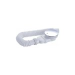 Ikodm - bonde de douche 90mm, extra plat, trou d'vacuation receveur de douche, siphon avec systme anti ...